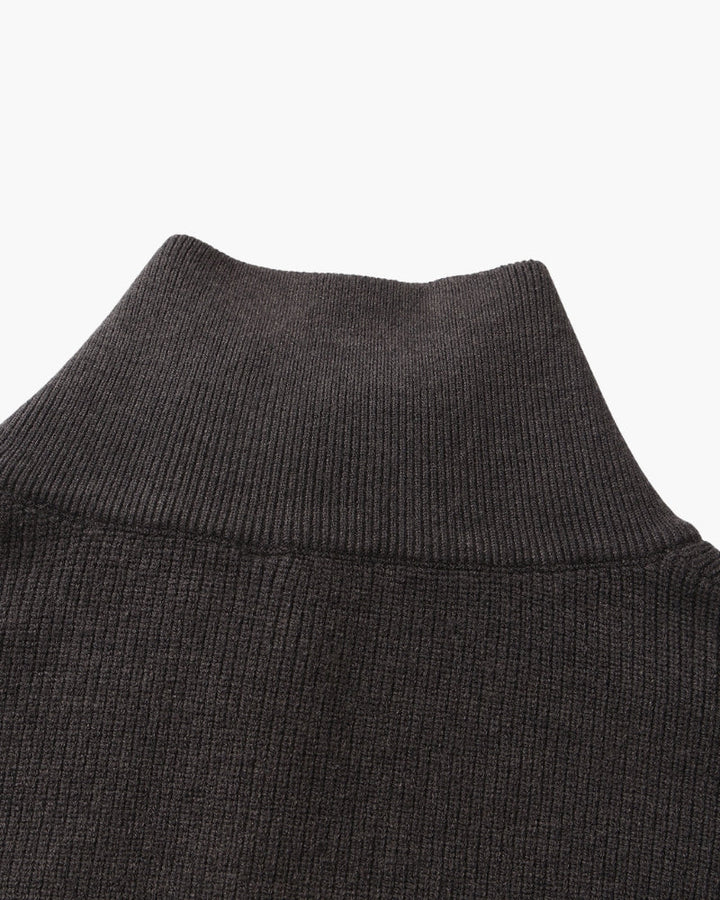 Refined Half-Zip Knit Pullover