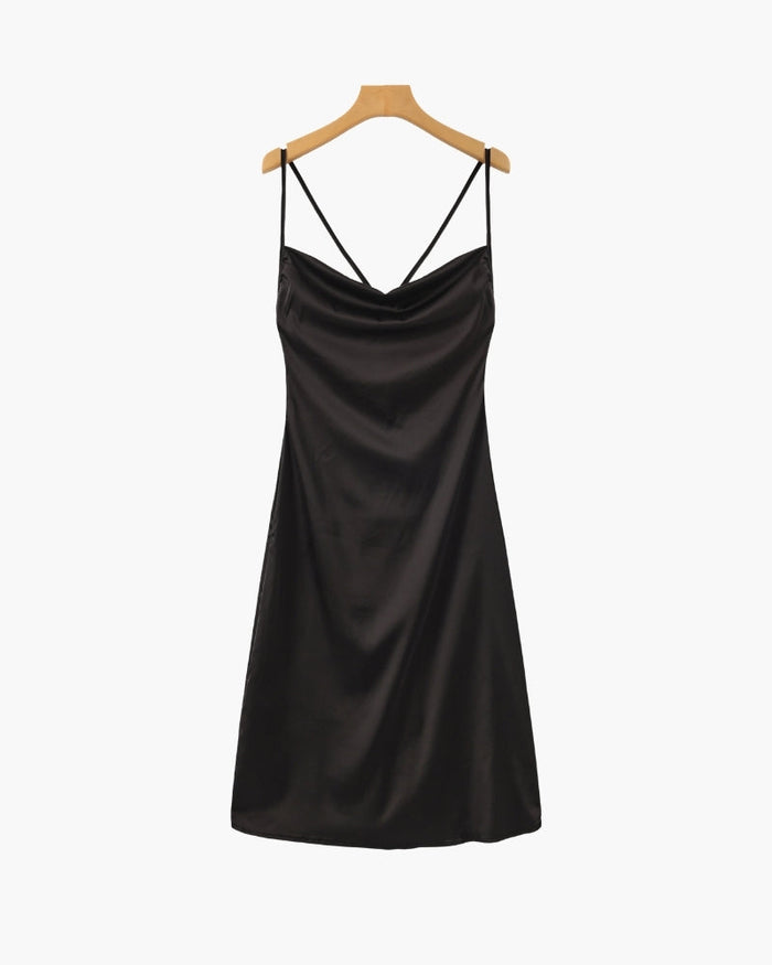 Old Money Silk Slip Dress
