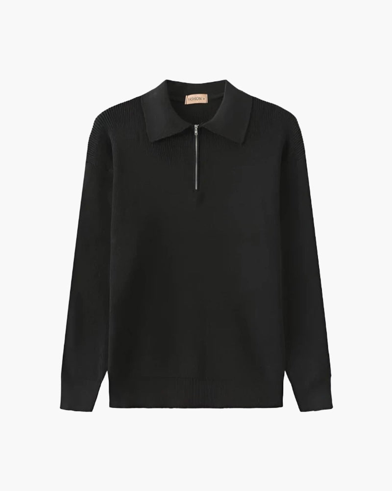 Cesare Half Zip Jumper