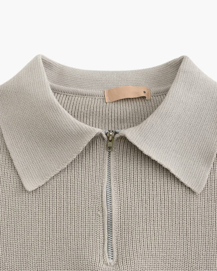 Cesare Half Zip Jumper