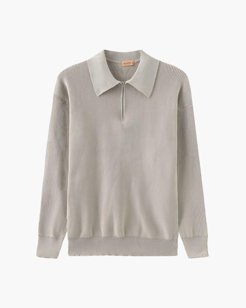Cesare Half Zip Jumper